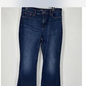Ralph Lauren Blue Flare Wide Leg Jeans